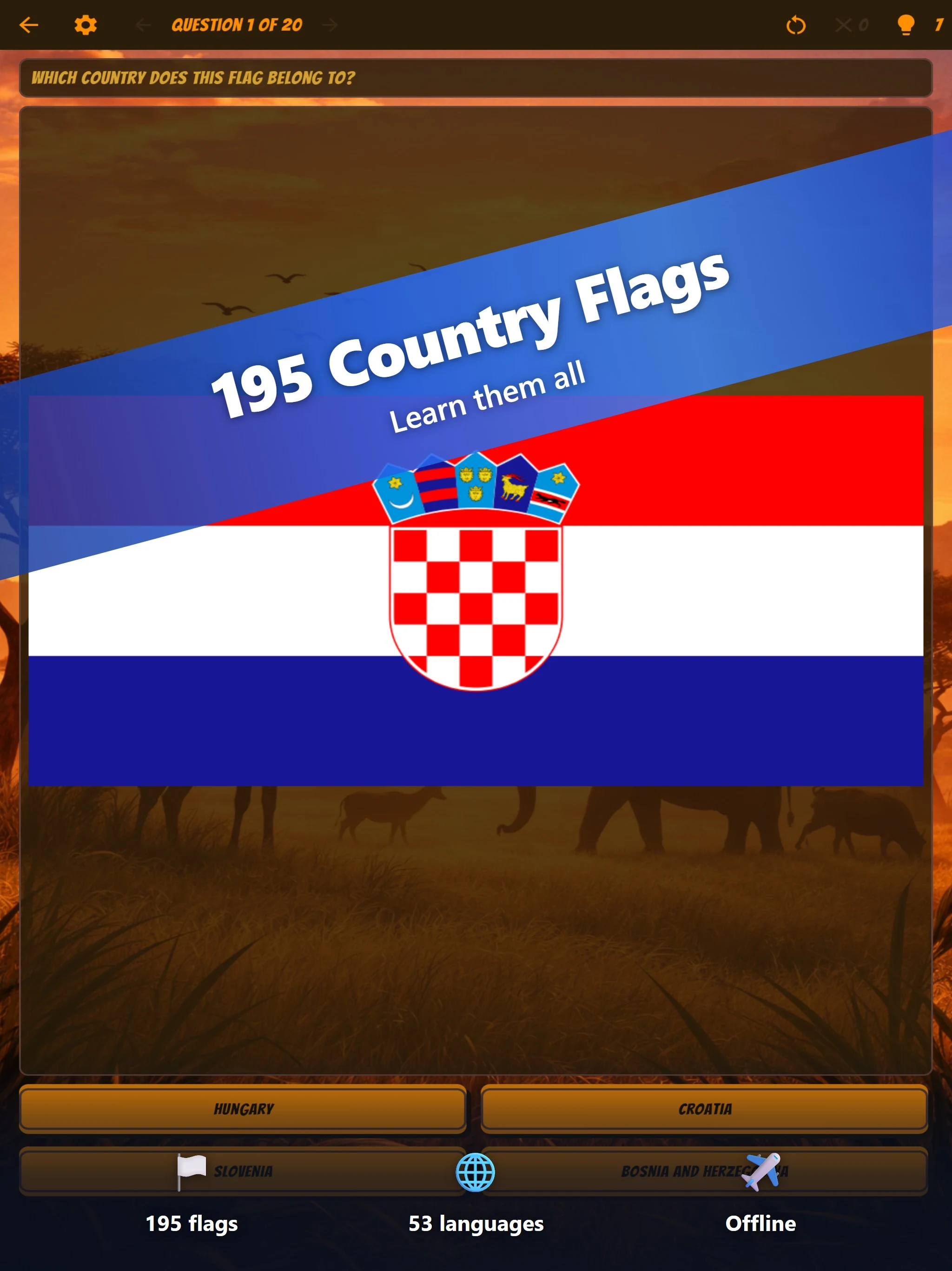 Flag Quiz: Countries & World screenshot